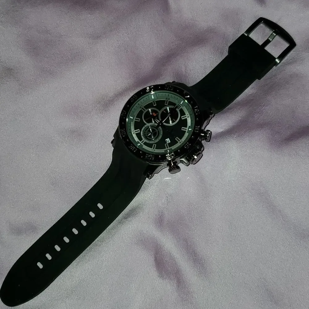 Victory Instruments‎ V-Force Chronograph Gun Metal Tactical 7614-GM Mens